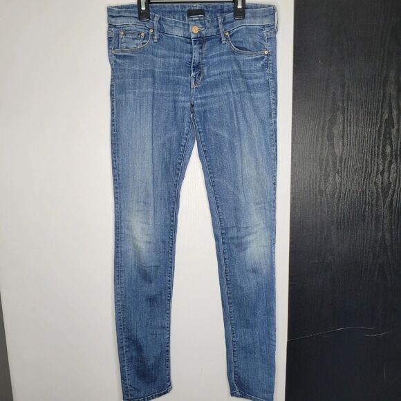 Mother Skinny Jeans The Looker Medium Kitty Size 28 - Picture 1 of 5